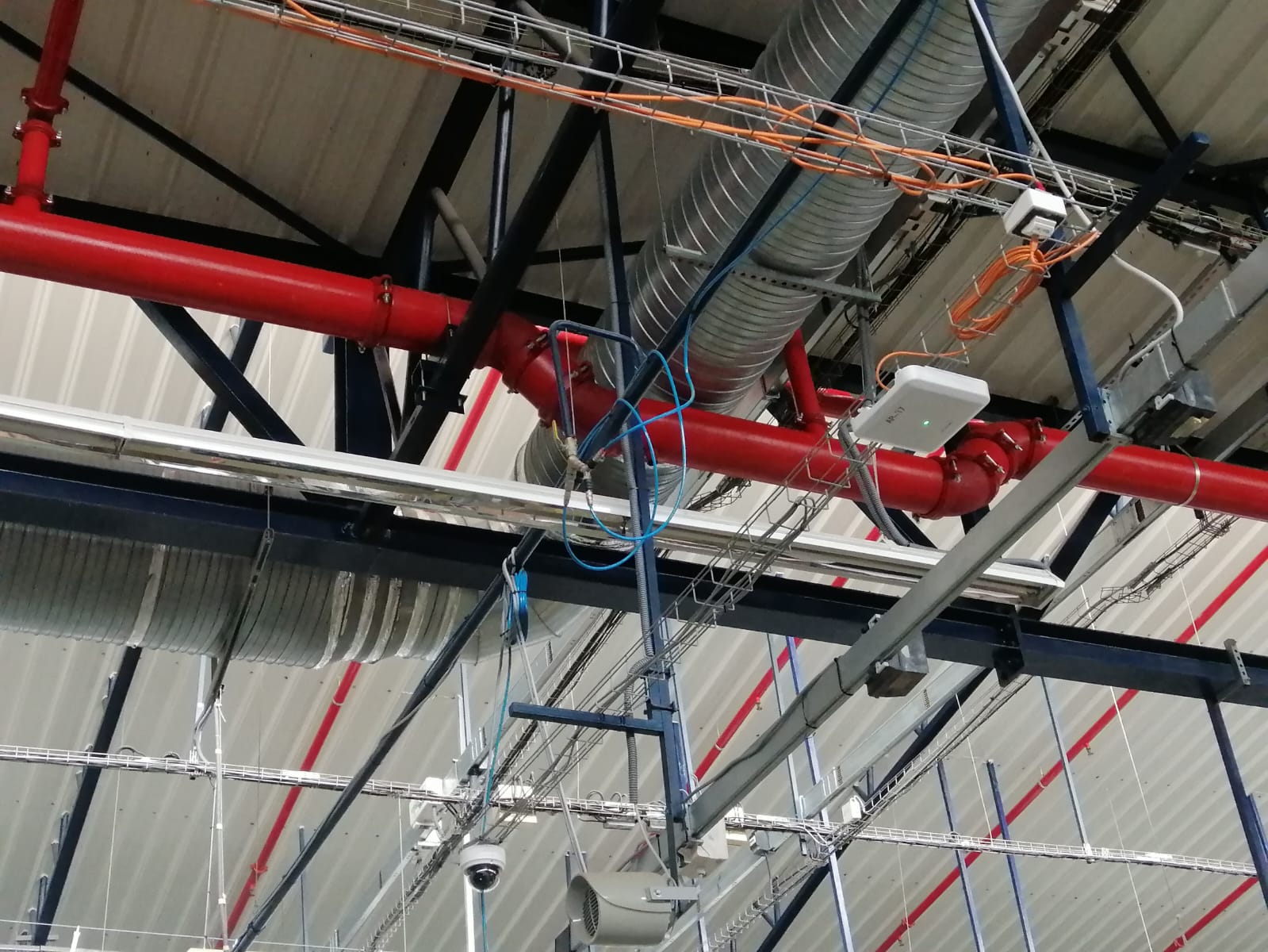 Installation d'un système de sprinklers